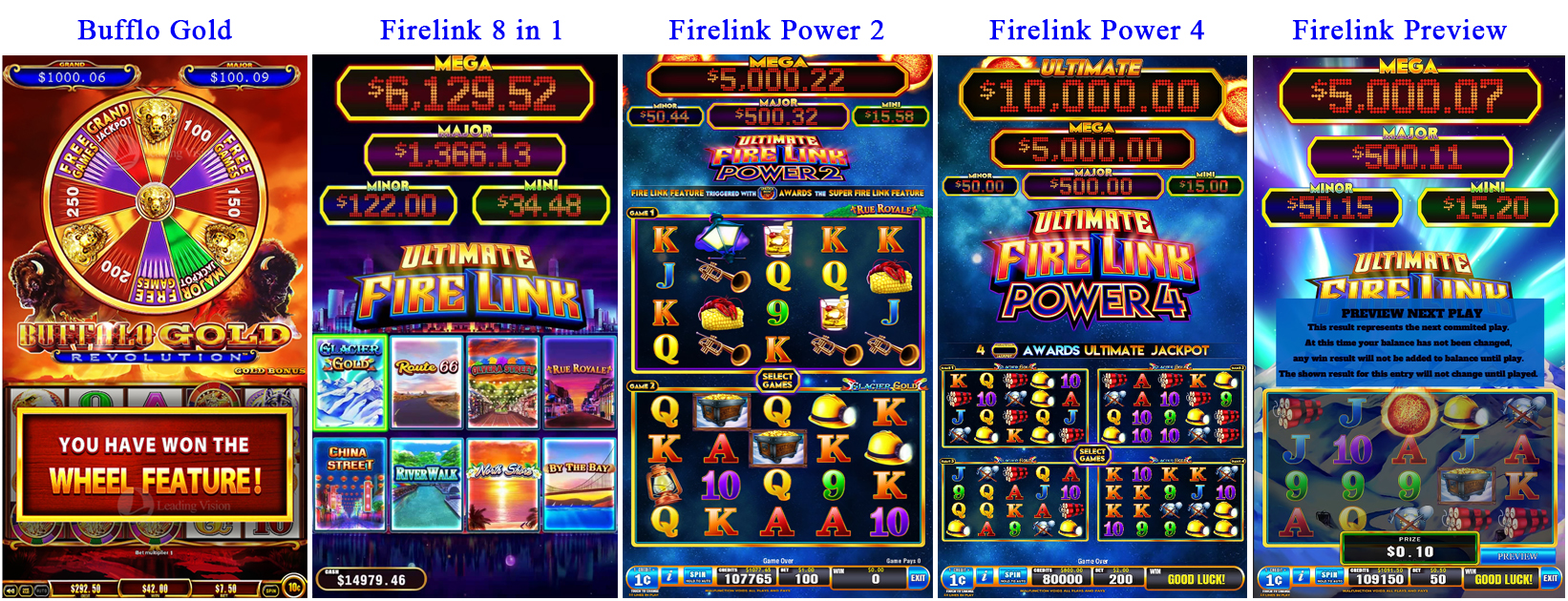 (3). Buffalo Gold| Firelink 8 in 1 | Firelink Power 2 | Firelink Power 4 | Firelink Preview